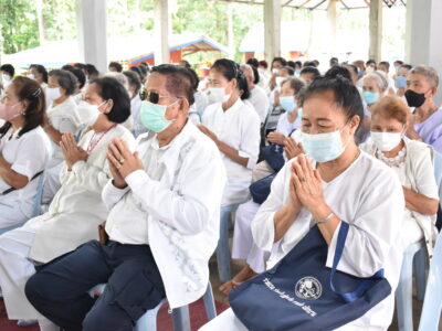 Read more about the article โครงการรับฟังพระธรรมเทศนา ประจำปีงบประมาณ 2565