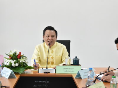 Read more about the article นายอำเภอหางดง ตรวจเยี่ยมเทศบาลตำบลหนองควาย