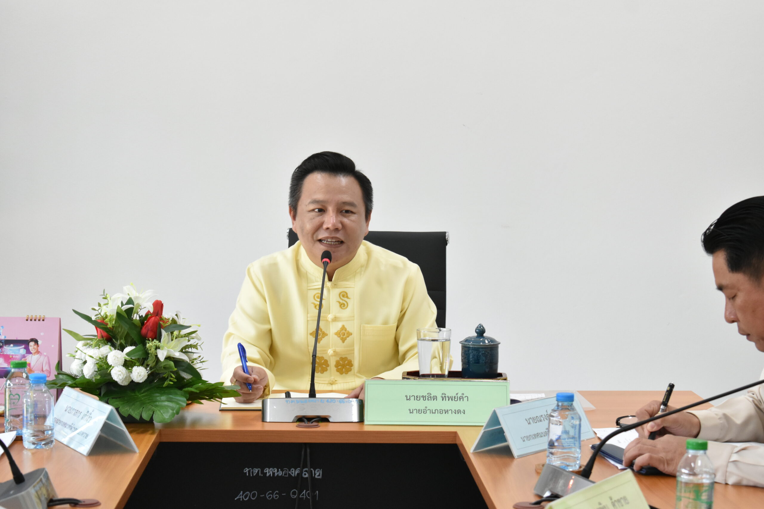 Read more about the article นายอำเภอหางดง ตรวจเยี่ยมเทศบาลตำบลหนองควาย